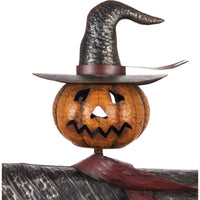 67" Jack O Lantern Scarecrow with Stake