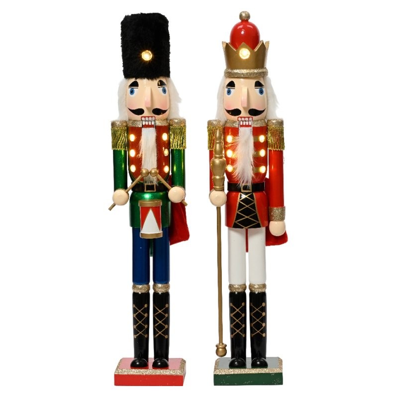 20" Nutcracker With Led Assorted