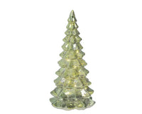 9" Green/Warm White Tree Glass LED