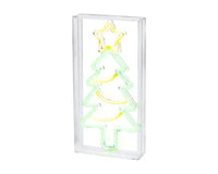 12" Tree Neon with Frame
