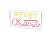 17" Merry Christmas Neon with Frame