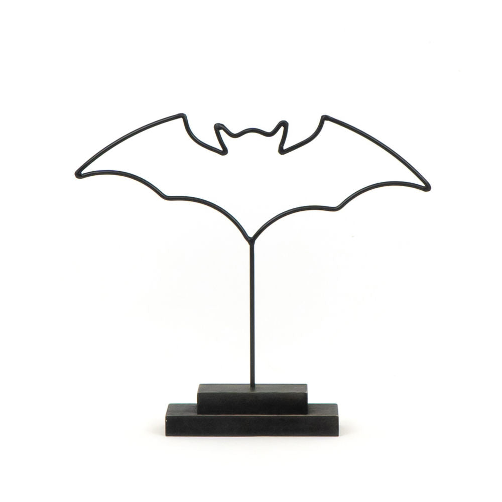 Bat Metal Cutout Sign on a stand -Large