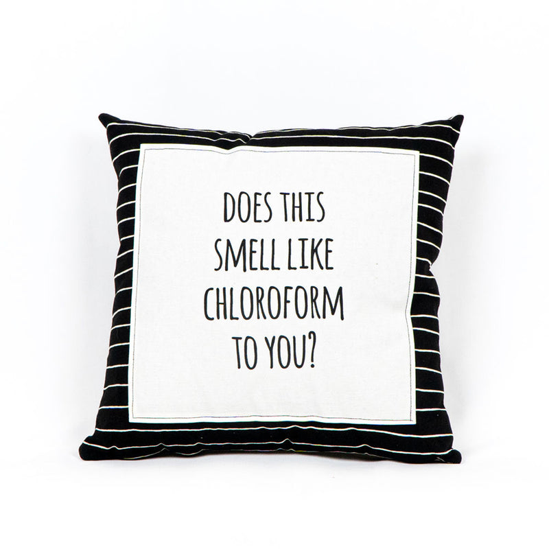 Chloroform Halloween Pillow