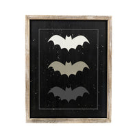 Bat/Pumpkin Reversible Sign