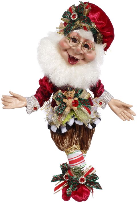 Teddy Bear Elf, Small - 12 Inches