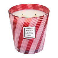 Crushed Candy Cane, 3 Wick Hearth Candle