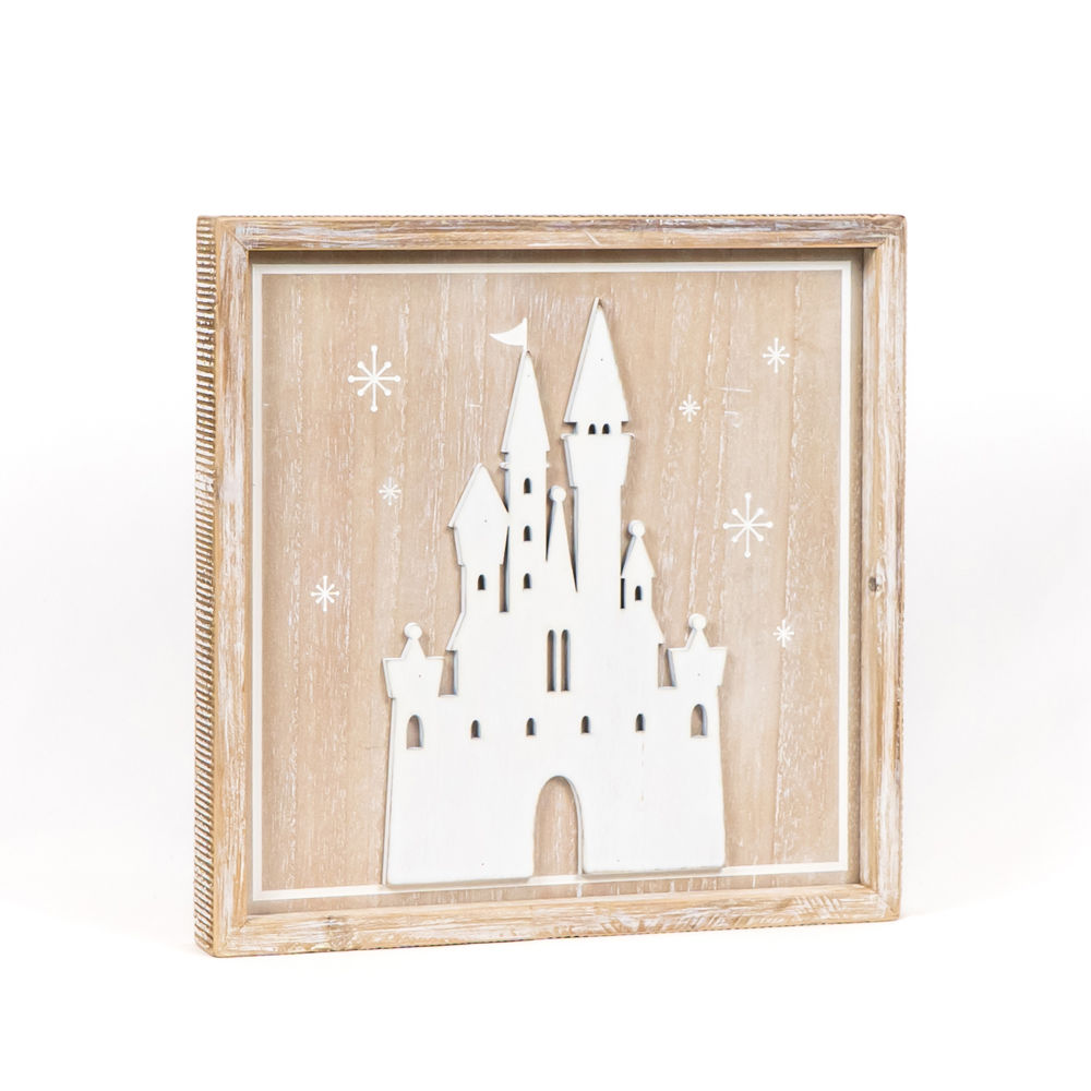 Castle / Haunted House Reversible Sign