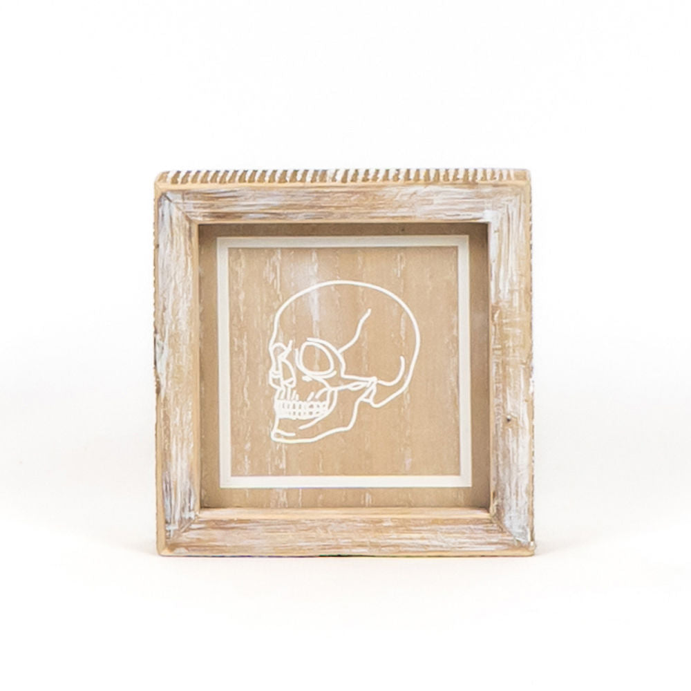 Acorn / Skull Reversible Sign - Thumbnail 3