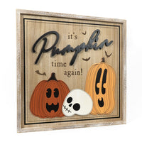 Pumpkin Time/ Fall In Love Reversible Sign