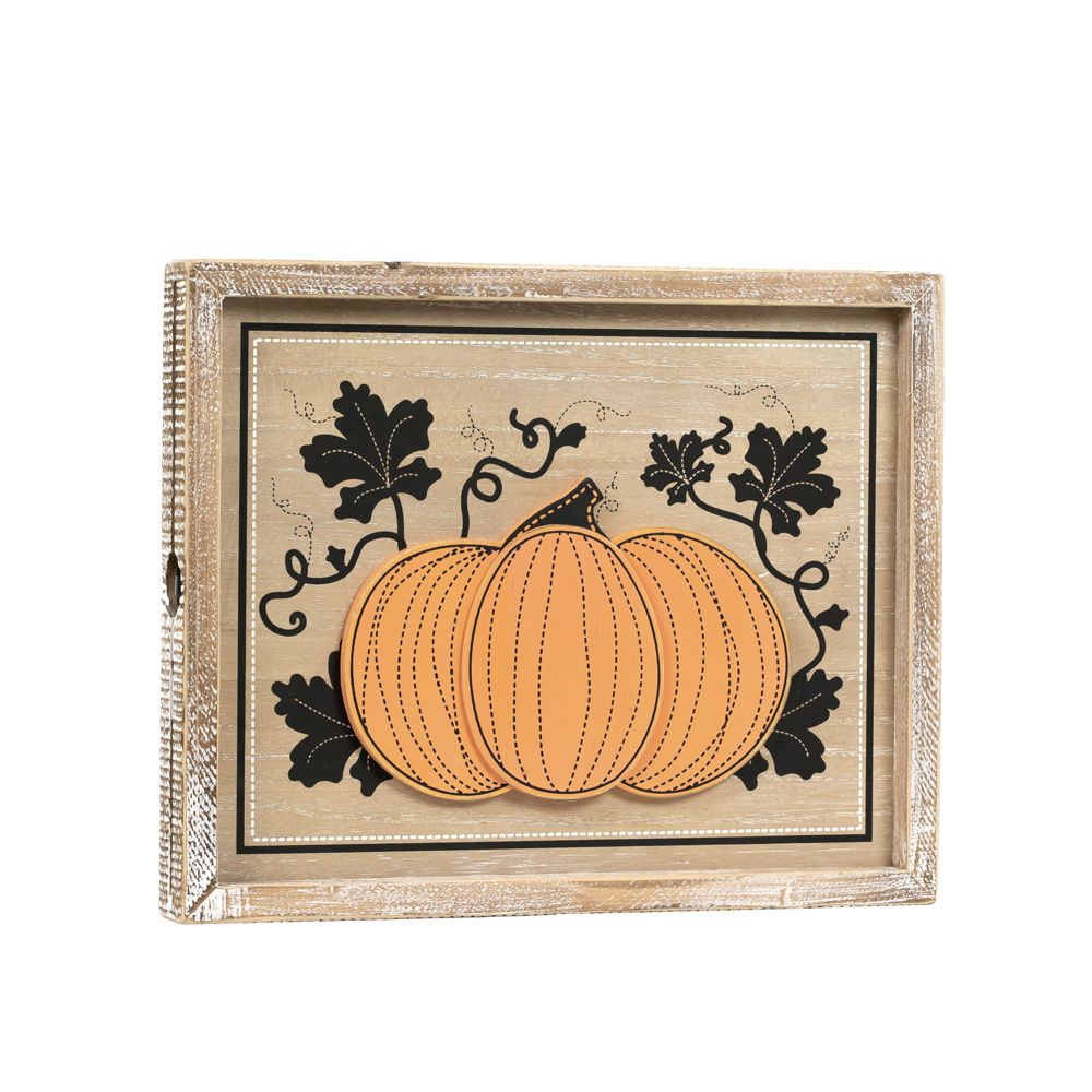 Raven/Pumpkin Reversible Art