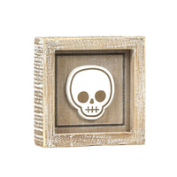 Skull/ Bad to the Bone Reversible Sign