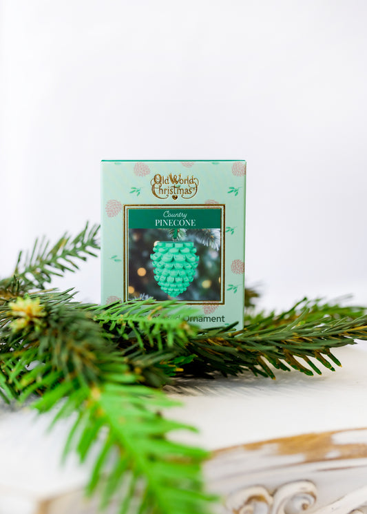 Scented Pinecone Ornament (CLR)