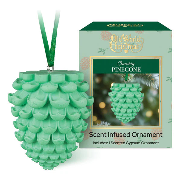 Scented Pinecone Ornament (CLR)