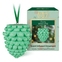 Scented Pinecone Ornament (CLR)