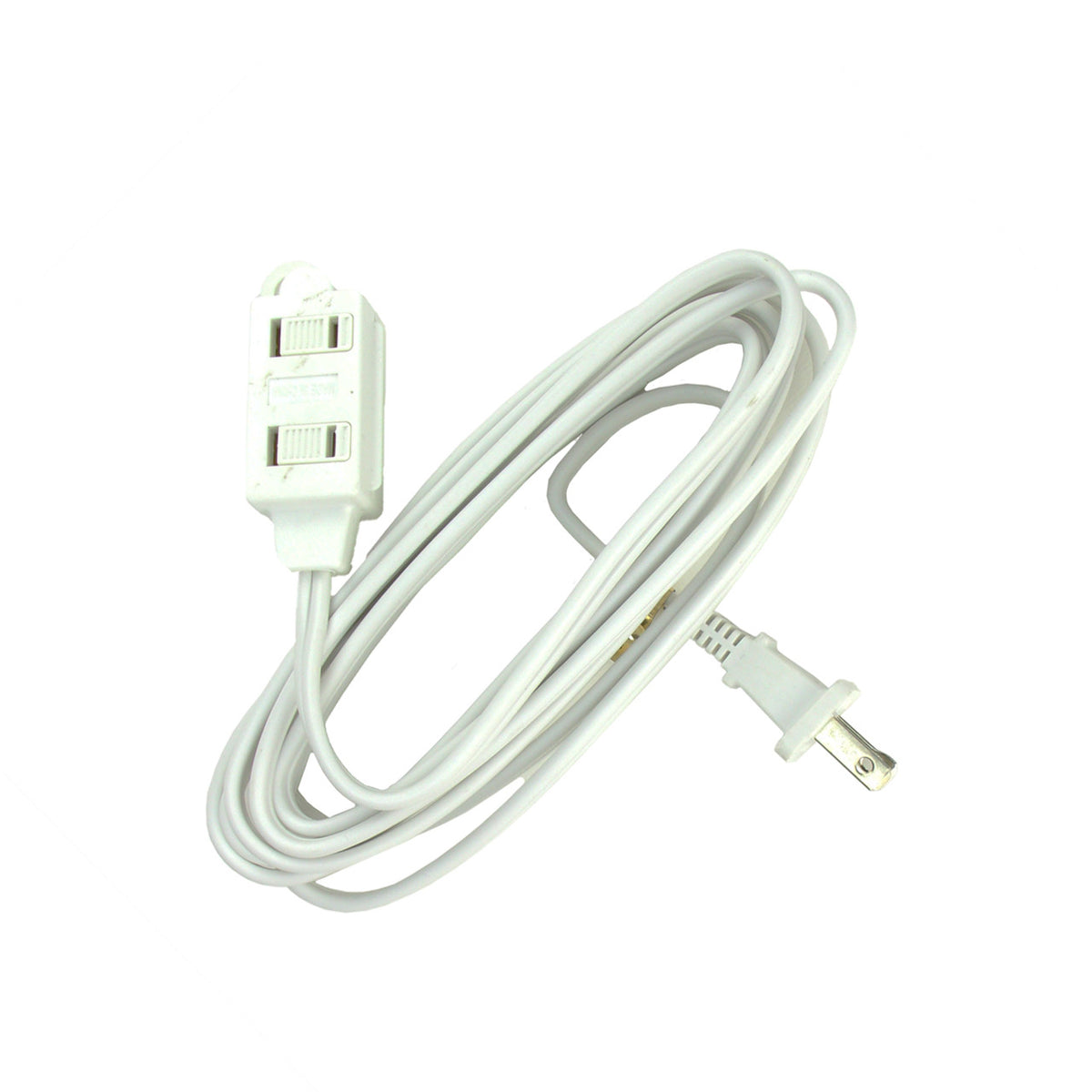 6' White Indoor Extension Cord