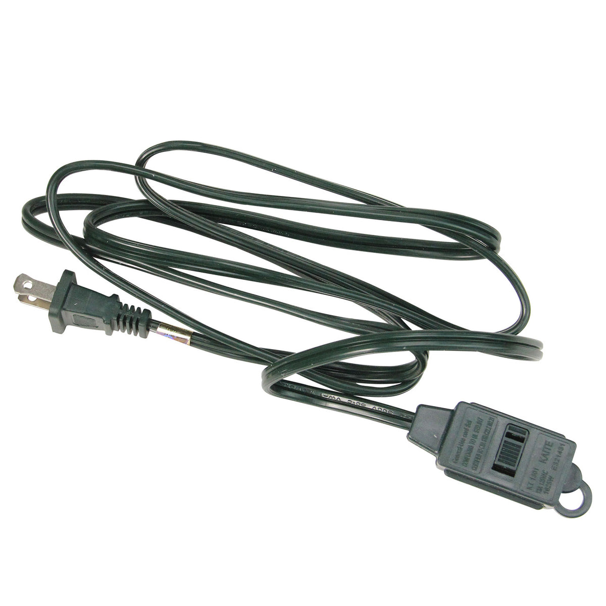 6' Green Indoor Extension Cord