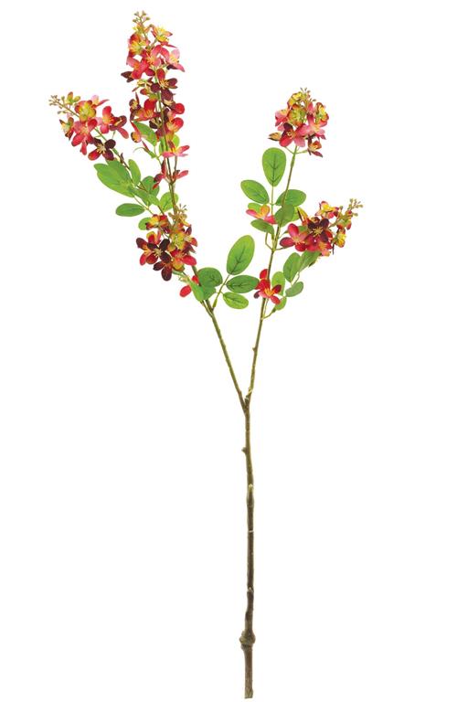 38" Burgundy/Green Sweet Bell Spray