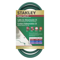 25' Green Outdoor Extension Cord