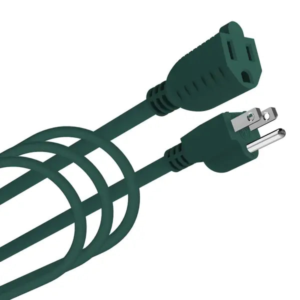 25' Green Outdoor Extension Cord