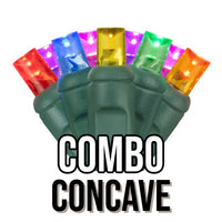 5mm Concave 50-Light Green Wire