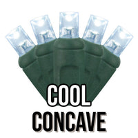 5mm Concave 50-Light Green Wire