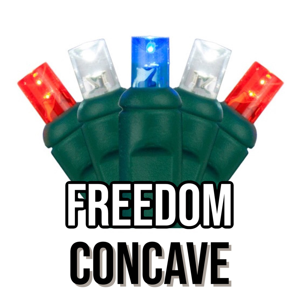 5mm Concave 50-Light Green Wire