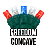 5mm Concave 50-Light Green Wire