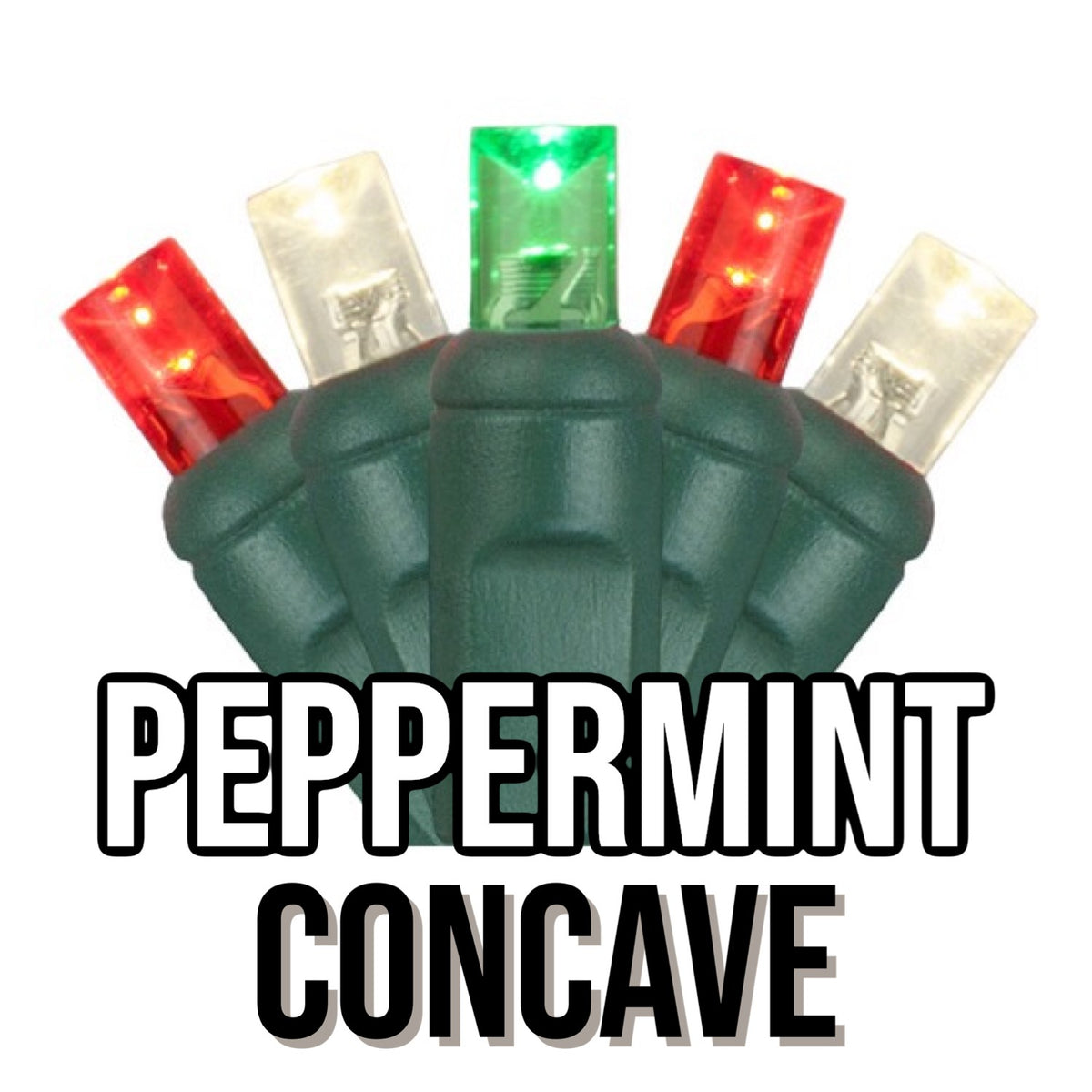 5mm Concave 50-Light Green Wire