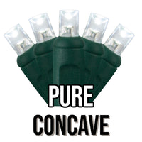 5mm Concave 50-Light Green Wire