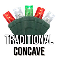 5mm Concave 50-Light Green Wire