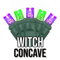 5mm Concave 50-Light Green Wire