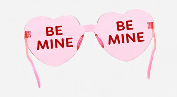 6" Be Mine Glasses