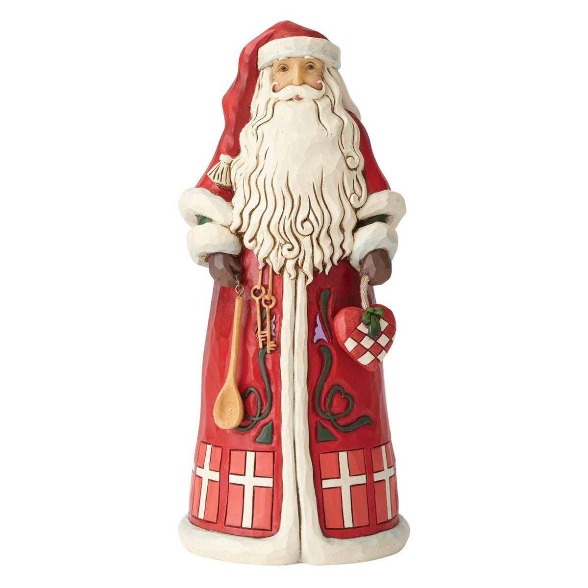 Jim Shore Heartwood Creek Danish Santa Figurine