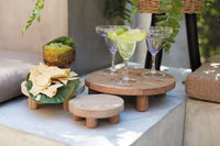 12" Tejano Wood Stand Riser