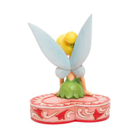 Tink Sitting on Heart Disney Figurine