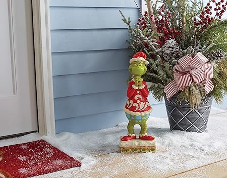 Jim Shore Grinch with Hands Clenched 20" Statue