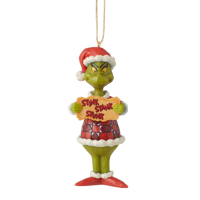 Jim Shore Dr. Seuss Grinch Stink Stank Stunk Ornament