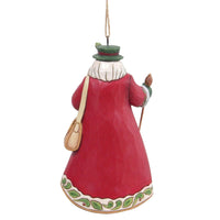 Jim Shore Heartwood Creek German Santa Ornament