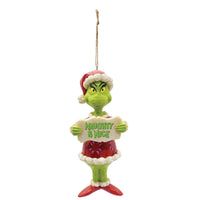 Jim Shore Dr. Seuss Grinch Naughty/Nice Ornament