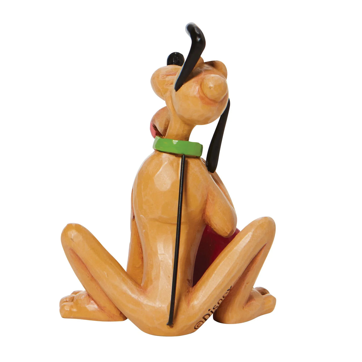 Pluto Holding Heart Disney Figurine