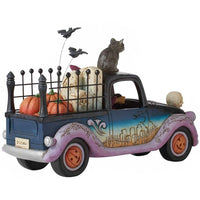 Halloween Wicked Wheels Pickup Truck Figurine Jim Shore