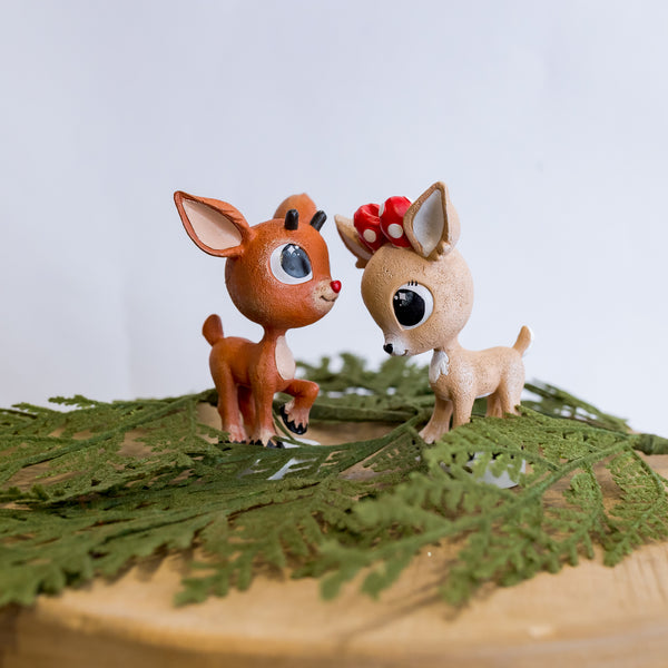 Clarice Kawaii Rudolf Christmas Figure (CLR)