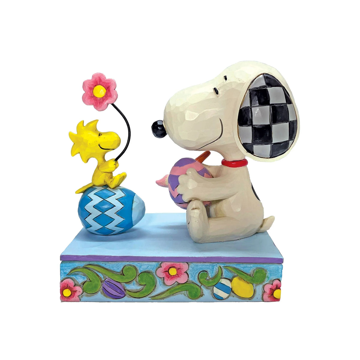 Snoopy & Woodstock Easter Eggs Peanuts Figurine