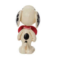 Snoopy wearing Heart Sign Peanuts Figurine