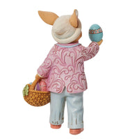 Easter Bunny with Egg Pint Size Figurine - Jim Shore