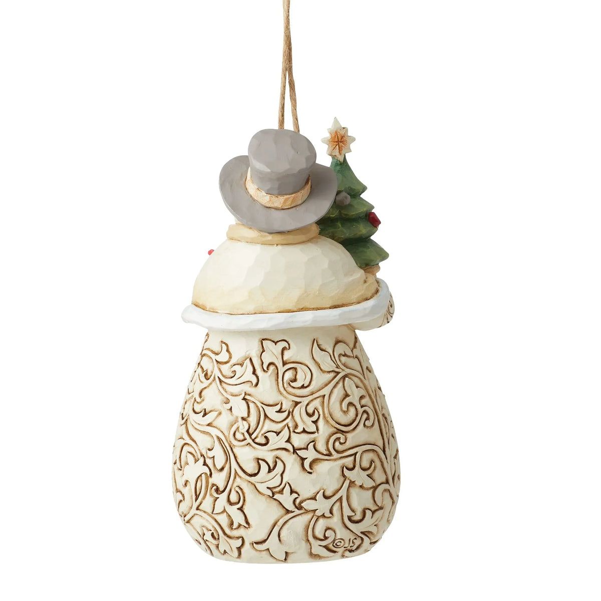 Woodland Snowman Ornament