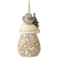 Woodland Snowman Ornament