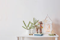 Rudolph with Oversized Jingle Bell