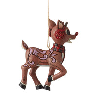Rudolph with Earmuff Ornament