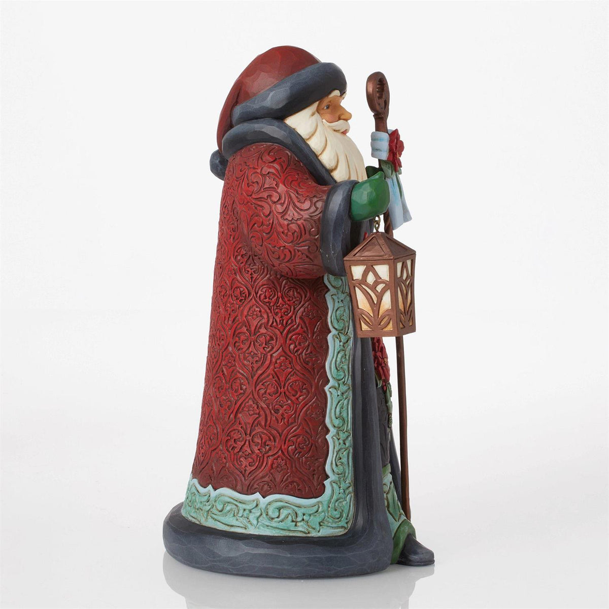 Jim Shore Heartwood Creek Holiday Manor Santa with Cane